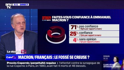 Bernard Sananès (Elabe): "L'impopularité, tous les présidents l'ont connue. Emmanuel Macron connaît lui l'hostilité"