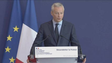 "C'est soit la réduction de la dette maintenant, soit les impôts demain", déclare Bruno Le Maire