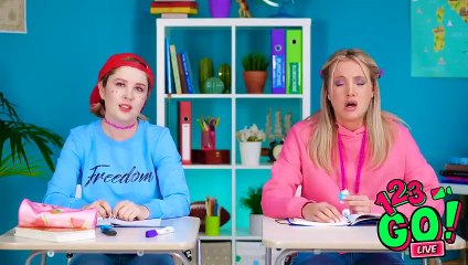 WEIRD WAYS TO SNEAK FOOD INTO CLASS - Funny Prank Ideas For Friends By 123 GO!LIVE