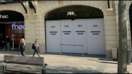 Zara abre una nueva tienda insignia en los Campos Elíseos