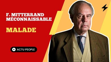 Frédéric Mitterrand au plus mal et méconnaissable ces clichés totalement inattendues