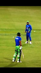 Rizwan blowing face iftkhar Ahmed funny moment