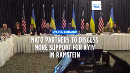 Zelenskyy cries out for more military aid ahead of Ramstein defence meeting