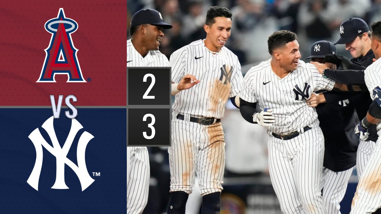 Resumen Angelinos de Los Ángeles vs Yankees de New York | MLB 19-04-2023