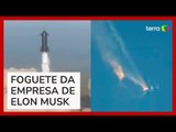 Foguete Starship, da SpaceX, explode 4 minutos após decolagem bem-sucedida