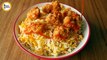 Arabian rice with Popcorn Chicken(KFC Style)  Recipe - Courtesy Food Fusion