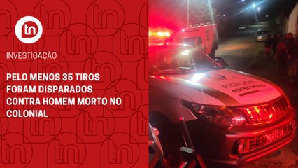 Pelo menos 35 tiros foram disparados contra homem morto no Colonial