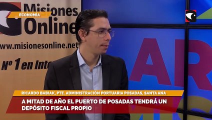 A mitad de año el puerto de Posadas tendrá un depósito fiscal propio