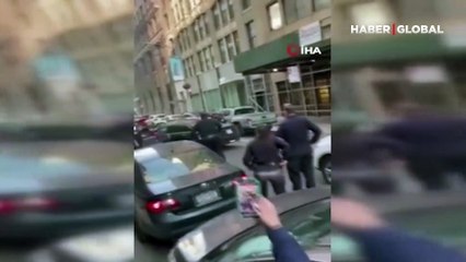 New York'ta dehşet anları! Dur ihtarına uymayan sürücü ortalığı birbirine kattı: 1 yaralı