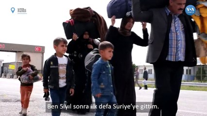 Depremde Ülkelerine Giden Suriyeliler Geri Dönüyor