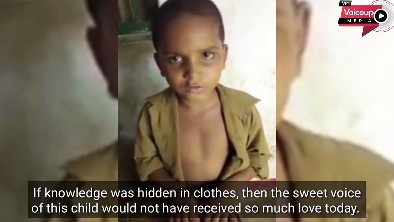 A little master has a sweet voice |@Voiceupmedia