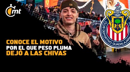 Peso Pluma jugó en Chivas junto a JJ Macías