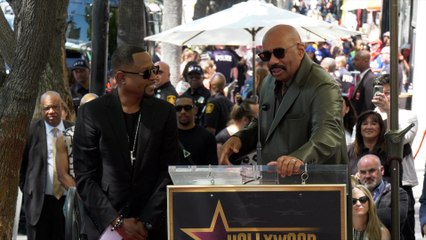 Steve Harvey Speech at Martin Lawrence's Hollywood Walk Of Fame Star Ceremony