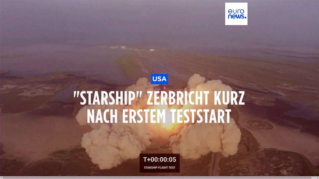 Größte Rakete der Welt explodiert beim Teststart - #Starship  ist dennoch ein Erfolg