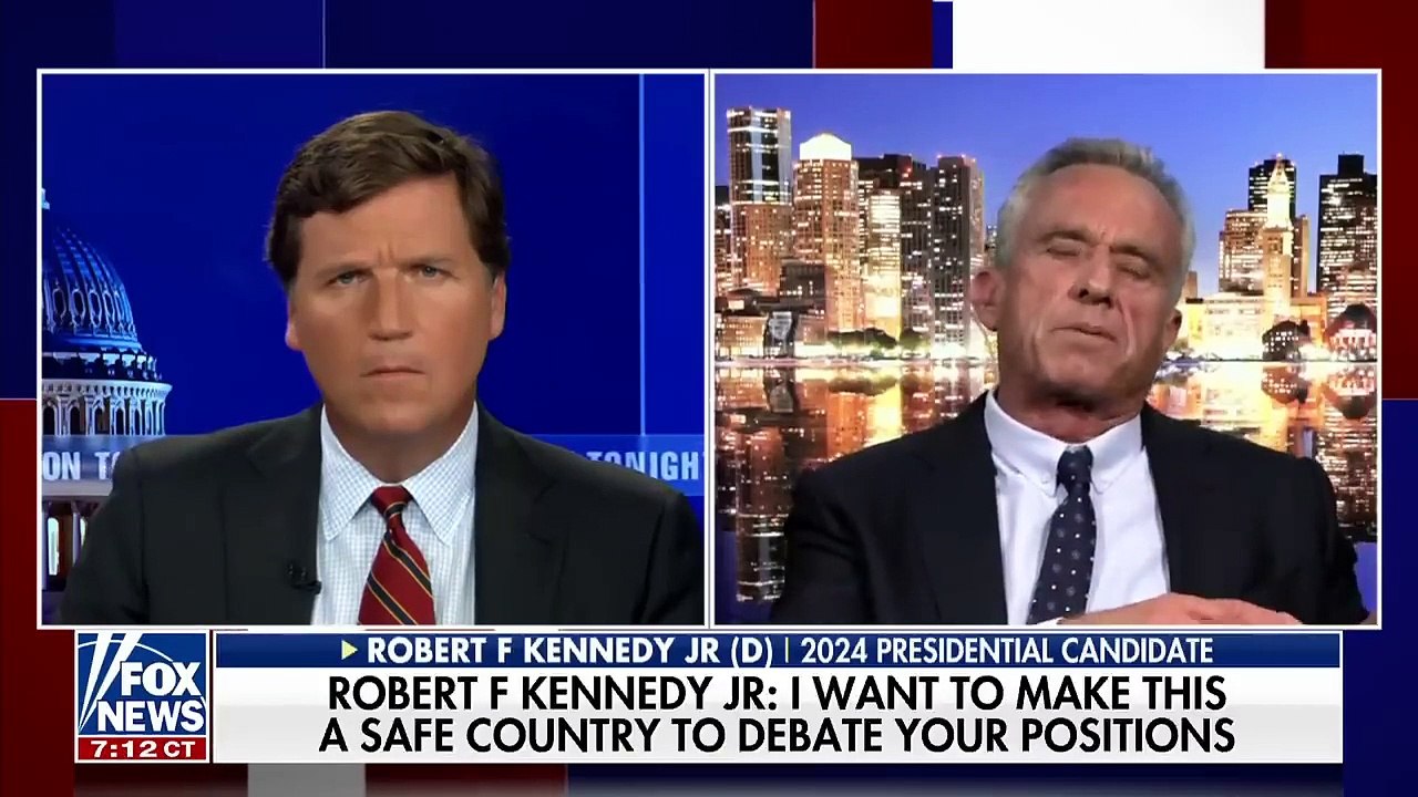 Robert F. Kennedy Jr tells Tucker this is turning America into a system of socialism for the rich