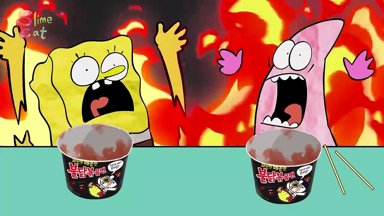 SPONGEBOB Vs PATRICK MUKBANG