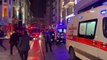 İstiklal Caddesi'nde otelde yangın paniği: Mahsur kalanlar vatandaşları kurtarma çalışmaları sürüyor
