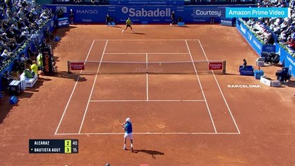 Alcaraz wins Spanish battle against Bautista Agut