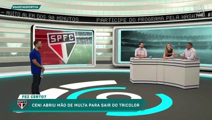 Comentarista Muller informa que Ceni abriu mão da multa rescisória no São Paulo