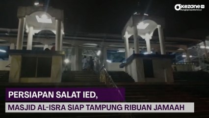 Persiapan Salat Ied, Masjid Al-Isra Tanjung Barat Siap Tampung Ribuan Jamaah