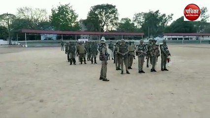 जुमा की नमाज को लेकर पुलिस ने किया रिहर्सल, एसएसपी ने दंगाइयों से निपटने के तरीके बताएं