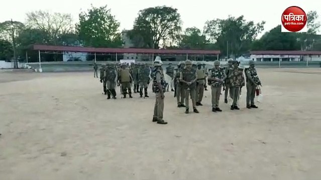 जुमा की नमाज को लेकर पुलिस ने किया रिहर्सल, एसएसपी ने दंगाइयों से निपटने के तरीके बताएं