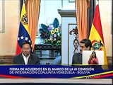 Venezuela y Bolivia firman acuerdos en el marco de la III Comisión de Integración Conjunta
