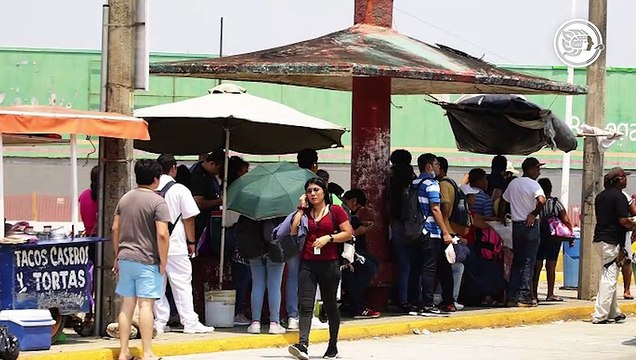 Sin paradas de autobús dignas; son un peligro para la población en Coatzacoalcos