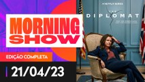 MORNING SHOW CONVERSA COM ELENCO DE NOVA SÉRIE DA NETFLIX - 21/04/2023