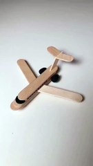 Amazing and Easy crafts at Home - How to Make Stick Aeroplane