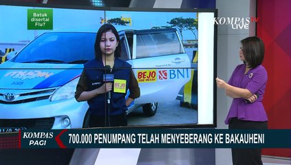 H-1 Jelang Lebaran, Kepadatan di Pelabuhan Merak Cilegon Terurai | 21 April 2023