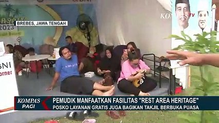 Menikmati Rest Area Heritage KM 260B Banjaratma di Brebes Jawa Tengah