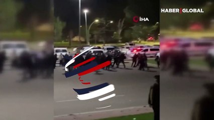 Kocaeli'de iki grup arasında meydan kavgası! Tekmeler, yumruklar havada uçuştu