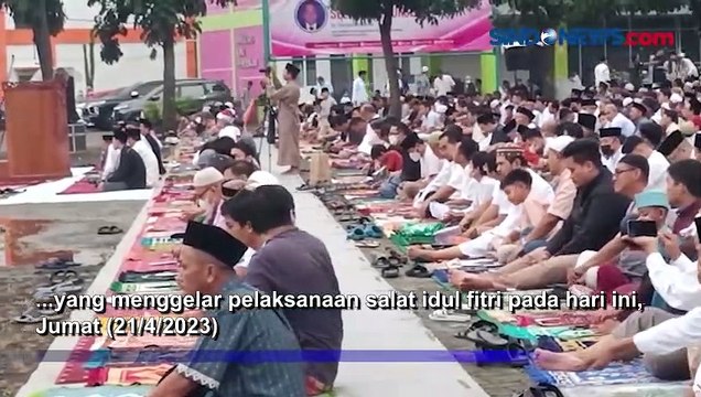 Gelar Salat Ied Hari Ini, Warga Muhammadiyah Padati Halaman Universitas Muhammadiyah Jakarta