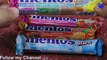 mentos with mint, orange, strawberry, rainbow flavours