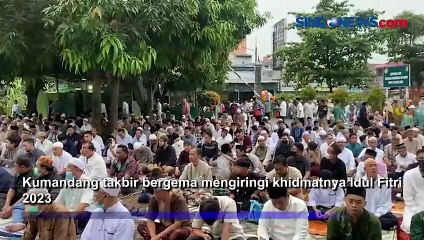 Salat Idul Fitri 2023, Warga Muhammadiyah Padati Masjid Al-Jabbar Tangerang