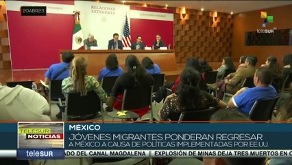 México: Jóvenes migrantes intercambian sobre posible culminación del Programa Daca