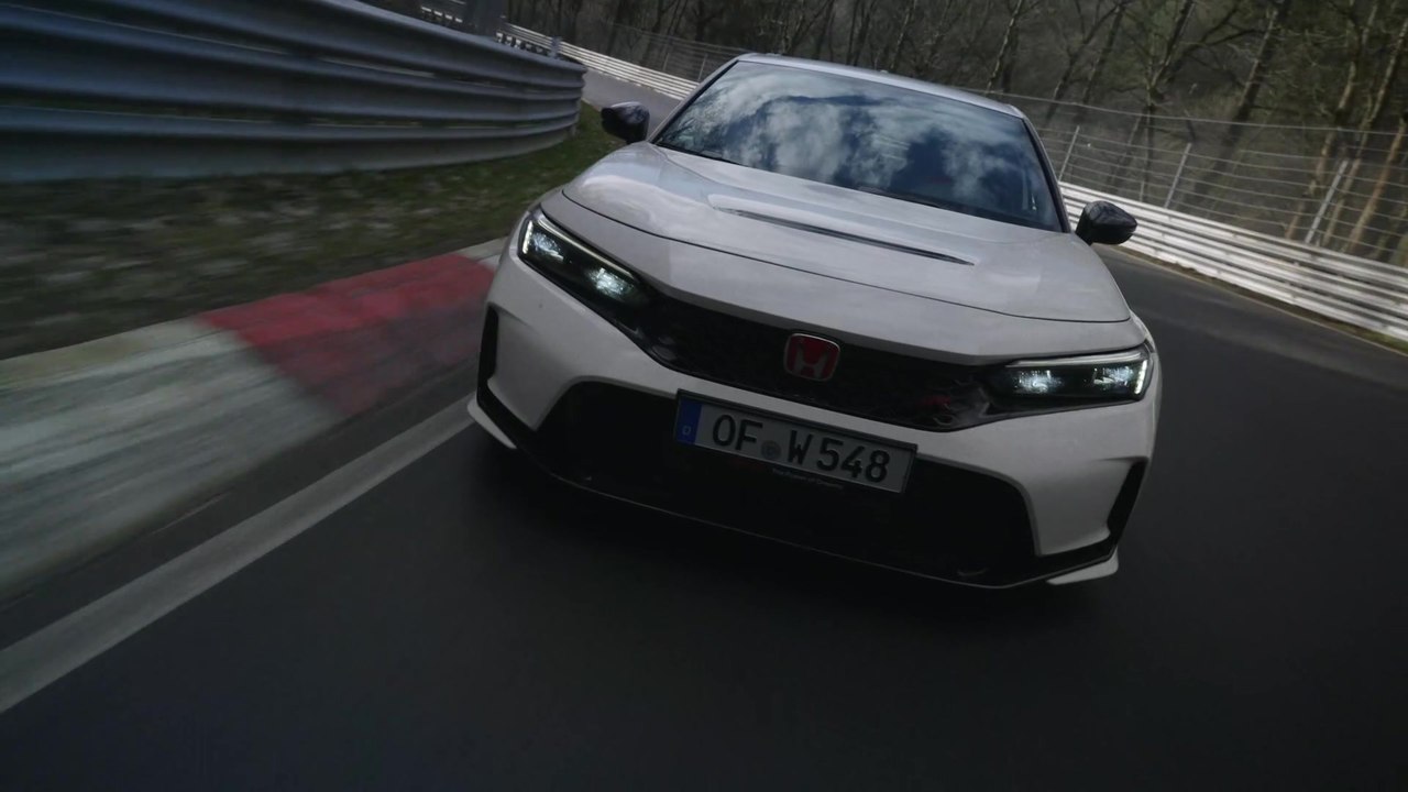 Der neue Honda Civic Type R stellt auf der Nürburgring erneut den Rundenrekord für Serienfahrzeuge mit Frontantrieb auf