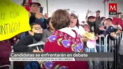 Las candidatas la gubernatura se preparan para el primer debate; Edomex