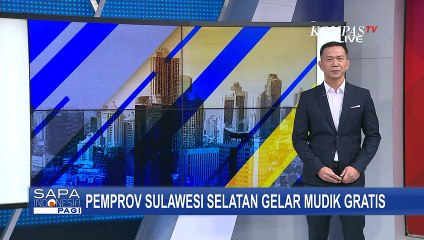 Cegah Kemacetan, Pemprov Sulawesi Selatan Gelar Mudik Gratis Bagi Warga