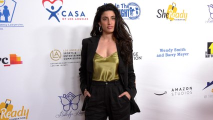 Tania Raymonde attends CASA/LA's 11th Annual Reimagine Gala red carpet in Los Angeles