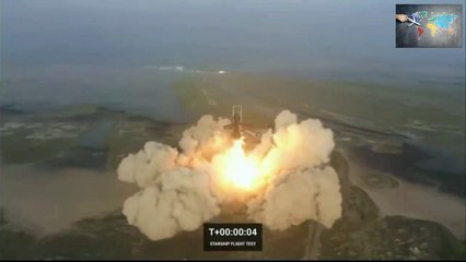SpaceX Starship launch and explosion | Raw video