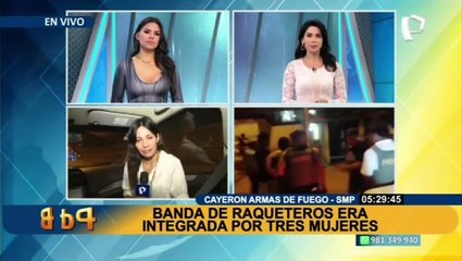 Cae banda de raqueteros que era integrada por tres mujeres en SMP