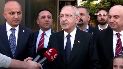 Kılıçdaroğlu, Memur Teoman'ı ziyaret etti: Namuslu, dürüst adama sahip çıkmak Bay Kemal'in görevi