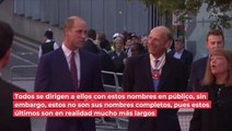 Los nombres completos de los royals: ¿sabes cuál es el de Harry?