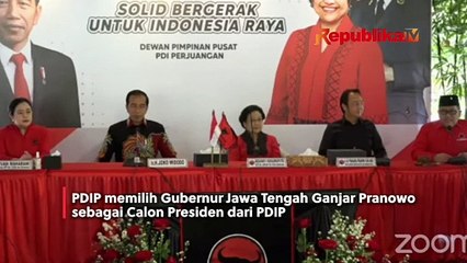 Megawati: Dengan Izin Allah SWT, PDIP Usung Ganjar Pranowo Jadi Capres