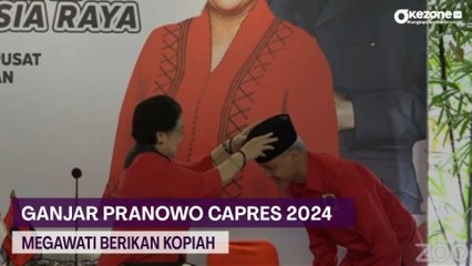 Download Video: Resmi Tunjuk Ganjar sebagai Capres, Megawati Berikan Kopiah