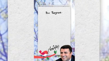 Demirtaş'tan sesli bayram mesajı