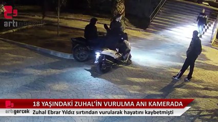 18 yaşındaki Zuhal'in polis tarafından vurulduğu anlar kamerada