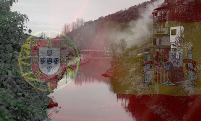 El pueblo separado de Portugal por un río y que España comparte con el país luso